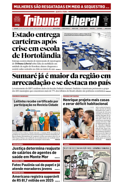 Tribuna Liberal - Edição de 12 de Fevereiro de 2026