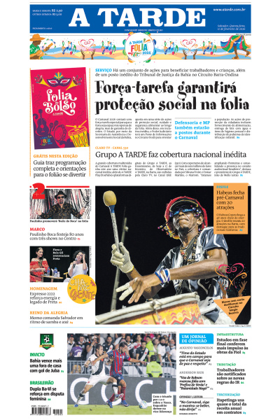 A TARDE - Edição de 12 de Fevereiro de 2026