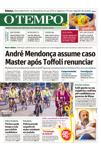 O TEMPO - Edição de 13 de Fevereiro de 2026