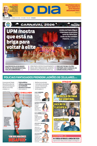 O DIA - Edição de 15 de Fevereiro de 2026