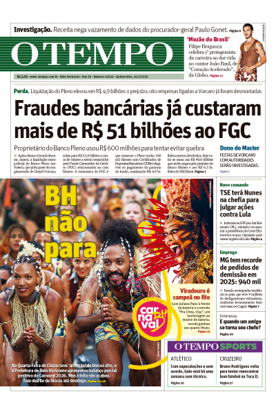 O TEMPO - Edição de 19 de Fevereiro de 2026