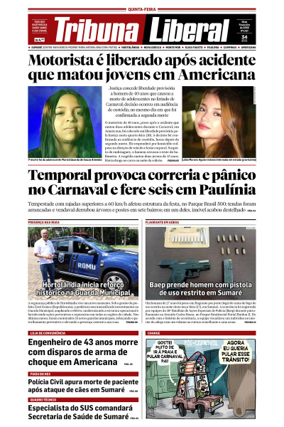 Tribuna Liberal - Edição de 19 de Fevereiro de 2026