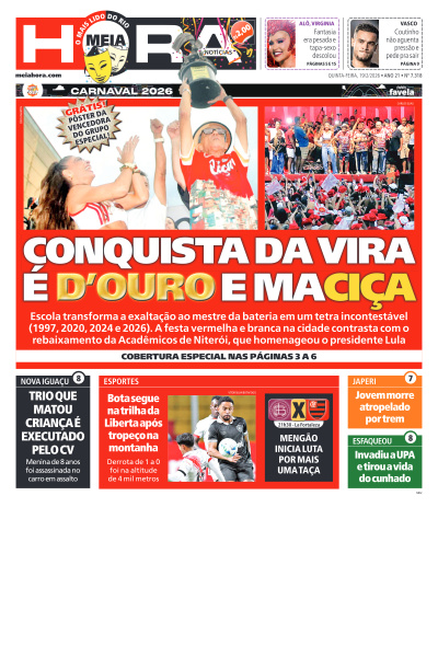 MEIA HORA - Edição de 19 de Fevereiro de 2026