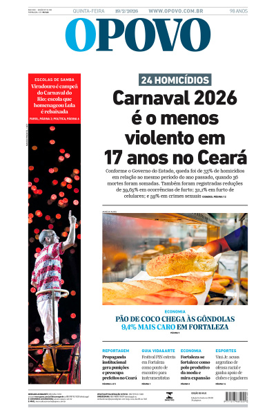 O POVO - Edição de 19 de fevereiro de 2026