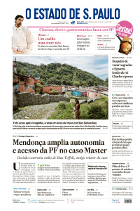 Estadão - Edição de 20 de Fevereiro de 2026