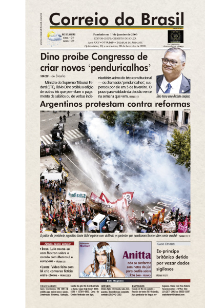 Correio do Brasil - Edição de 20 de Fevereiro de 2026