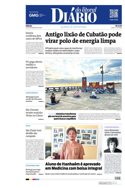 Diário do Litoral - Edição de 21 de Fevereiro de 2026