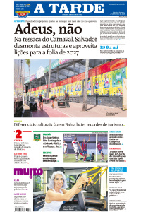 A TARDE - Edição de 22 de Fevereiro de 2026