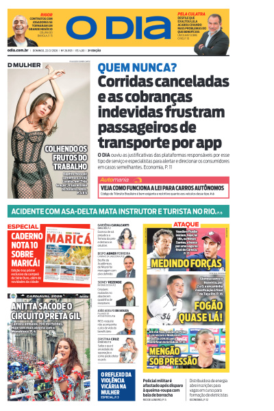 O DIA - Edição de 22 de Fevereiro de 2026