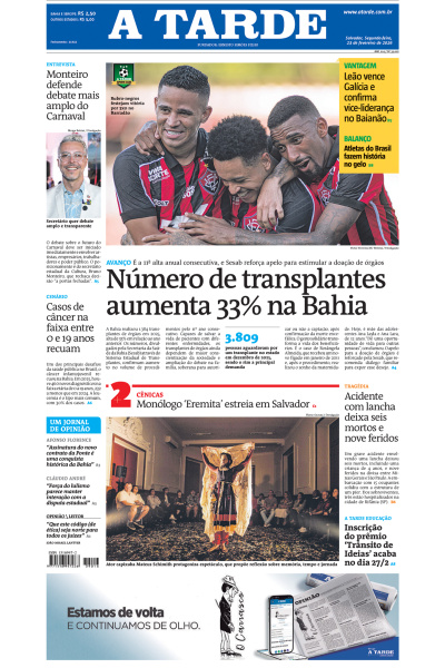 A TARDE - Edição de 23 de Fevereiro de 2026