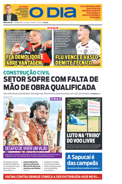 O DIA - Edição de 23 de Fevereiro de 2026