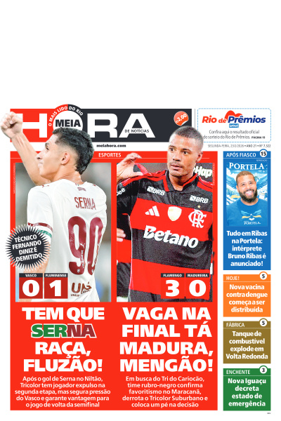 MEIA HORA - Edição de 23 de Fevereiro de 2026