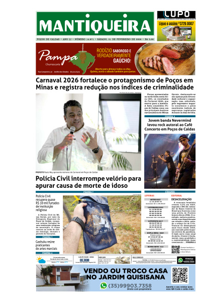 Mantiqueira - Edição de 23 de Fevereiro de 2026