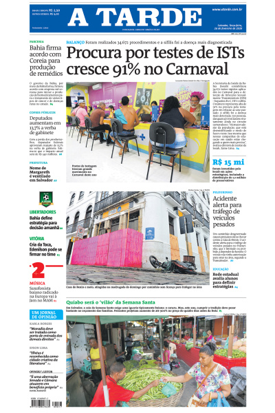A TARDE - Edição de 24 de Fevereiro de 2026