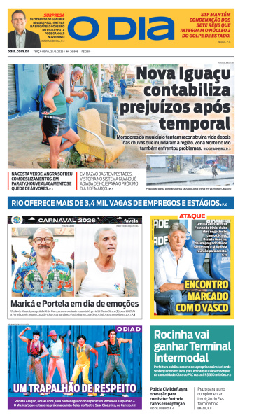 O DIA - Edição de 24 de Fevereiro de 2026