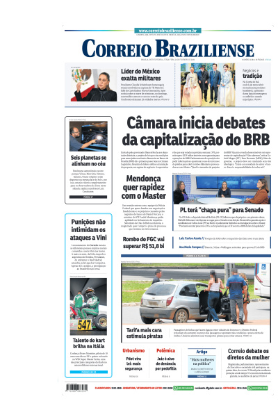 Correio Braziliense - Edição de 24 de Fevereiro de 2026