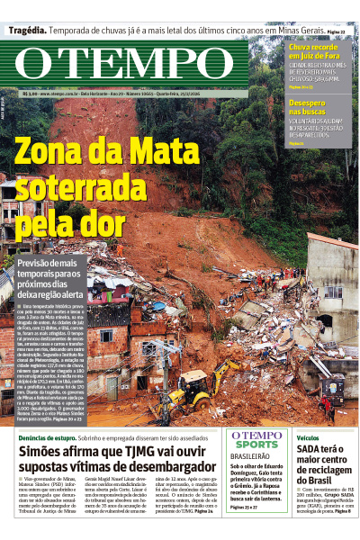 O TEMPO - Edição de 25 de Fevereiro de 2026 