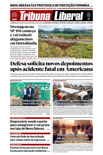 Tribuna Liberal - Edição de 25 de Fevereiro de 2026