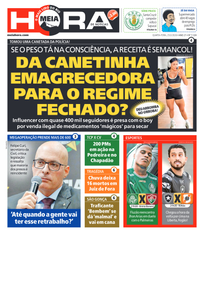 MEIA HORA - Edição de 25 de Fevereiro de 2026