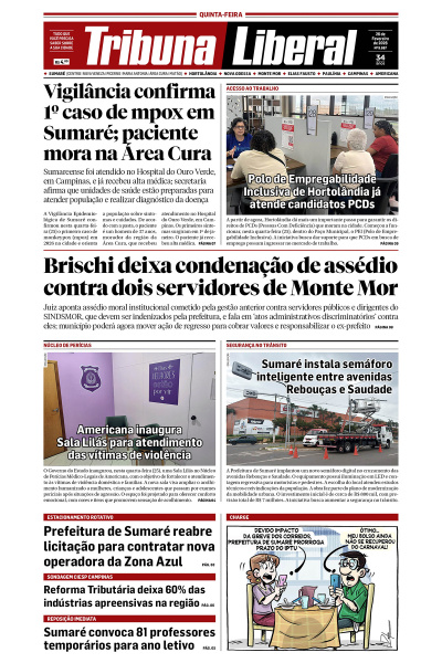 Tribuna Liberal - Edição de 26 de Fevereiro de 2026