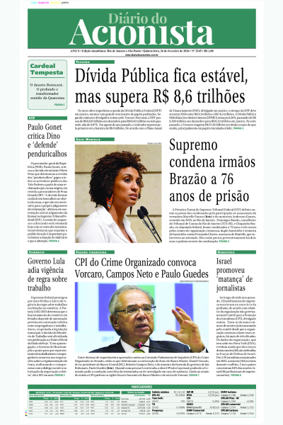 Diário do Acionista - 26 de fevereiro de 2026