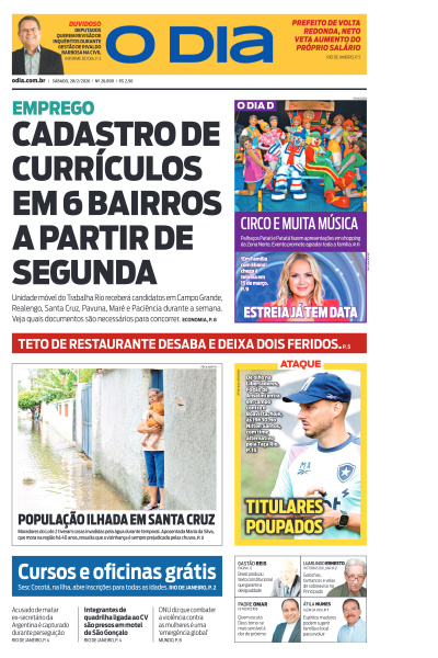 O DIA - Edição de 28 de Fevereiro de 2026
