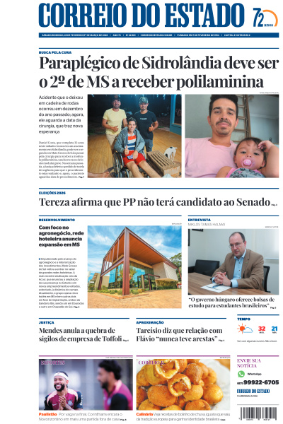 Correio do Estado - Edição de 28 de Fevereiro de 2026