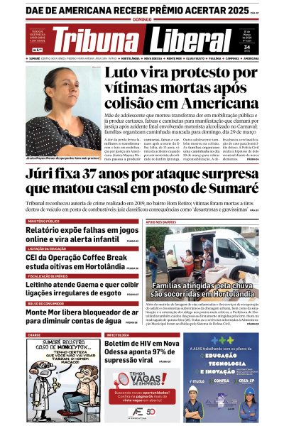 Tribuna Liberal - Edição de 01 de Março de 2026