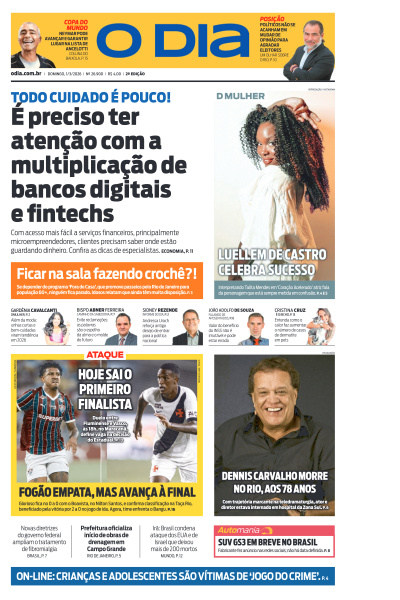 O DIA - Edição de 01 de Março de 2026