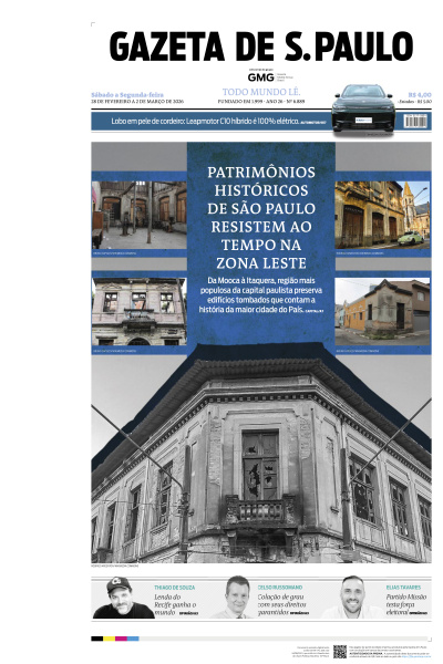 Gazeta de S. Paulo - Edição de 01 de Março de 2026