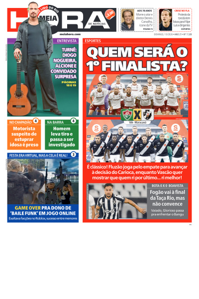 MEIA HORA - Edição de 01 de Março de 2026