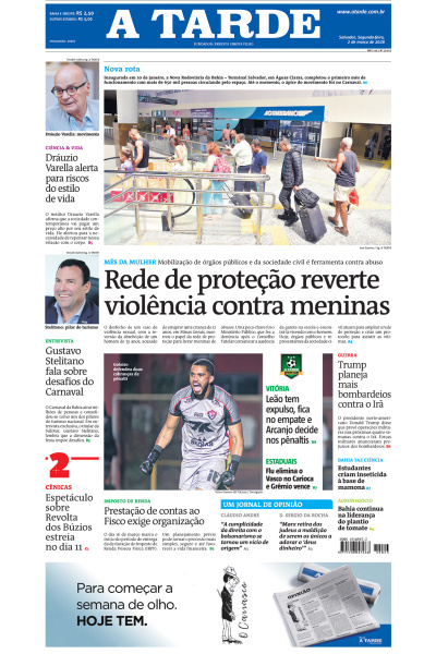 A TARDE - Edição de 02 de Março de 2026