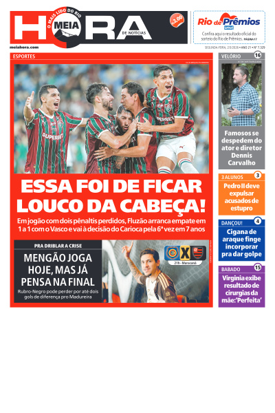 MEIA HORA - Edição de 02 de Março de 2026