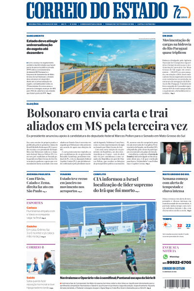 Correio do Estado - Edição de 02 de Março de 2026