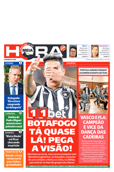 MEIA HORA - Edição de 04 de Março de 2026