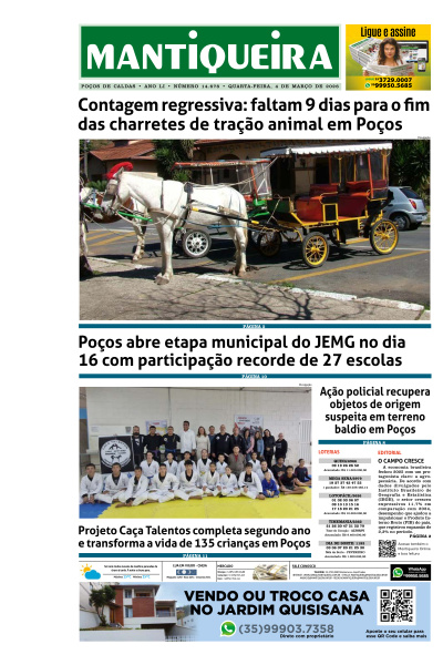 Mantiqueira - Edição de 04 de Março de 2026