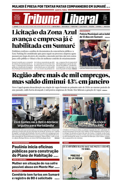 Tribuna Liberal - Edição de 05 de Março de 2026