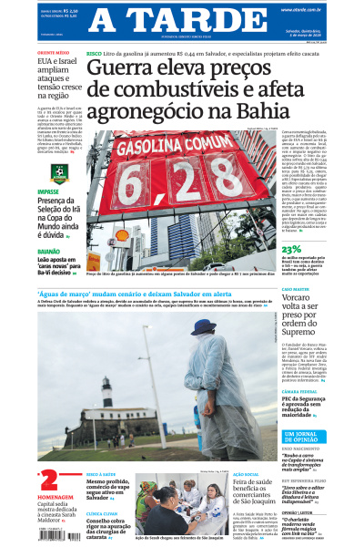 A TARDE - Edição de 05 de Março de 2026