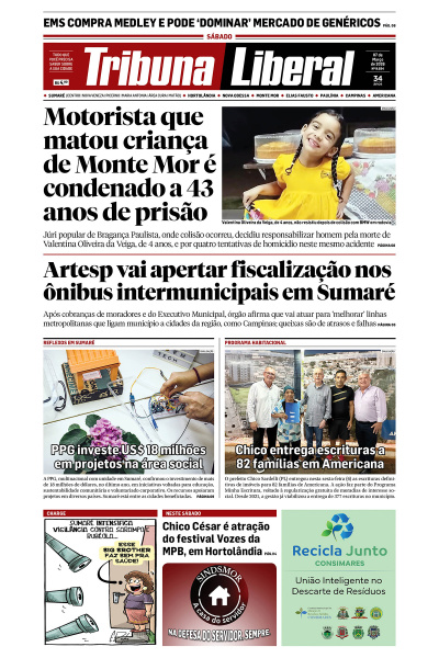 Tribuna Liberal - Edição de 07 de Março de 2026