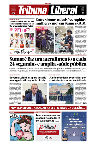 Tribuna Liberal - Edição de 08 de Março de 2026