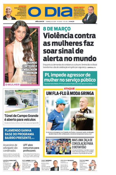 O DIA - Edição de 08 de Março de 2026