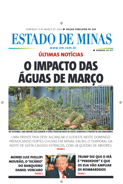 Estado de Minas - Edição de 08 de Março de 2026
