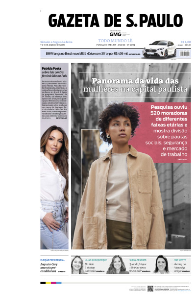 Gazeta de S. Paulo - Edição de 09 de Março de 2026