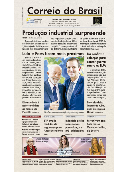 Correio do Brasil - Edição de 09 de Março de 2026