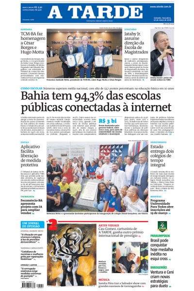 A TARDE - Edição de 10 de Março de 2026