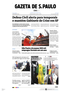 Gazeta de S. Paulo - Edição de 10 de Março de 2026