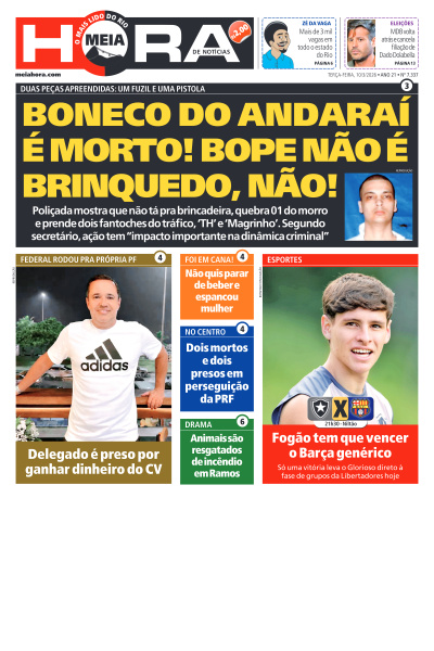 MEIA HORA - Edição de 10 de Março de 2026