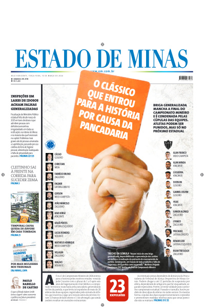 Estado de Minas - Edição de 10 de Março de 2026