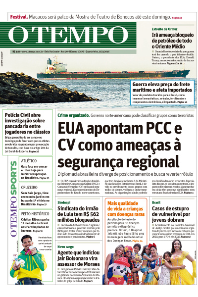 O TEMPO - Edição de 11 de Março de 2026
