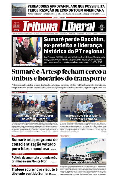 Tribuna Liberal - Edição de 11 de Março de 2026